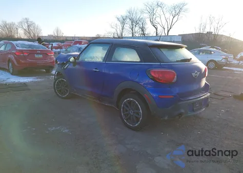 2016 Mini Paceman Cooper S z USA, uszkodzony, nr VIN WMWSS7C57GWS45174